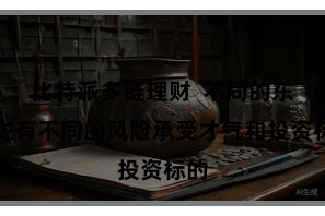 比特派多链理财 不同的东谈主有不同的风险承受才气和投资标的