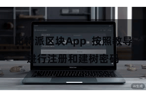 比特派区块App  按照教导进行注册和建树密码